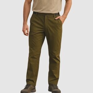 REI Co-op Sahara‎ Hiking Pants Lightweight Adjustable Waist Olive Green Mens M